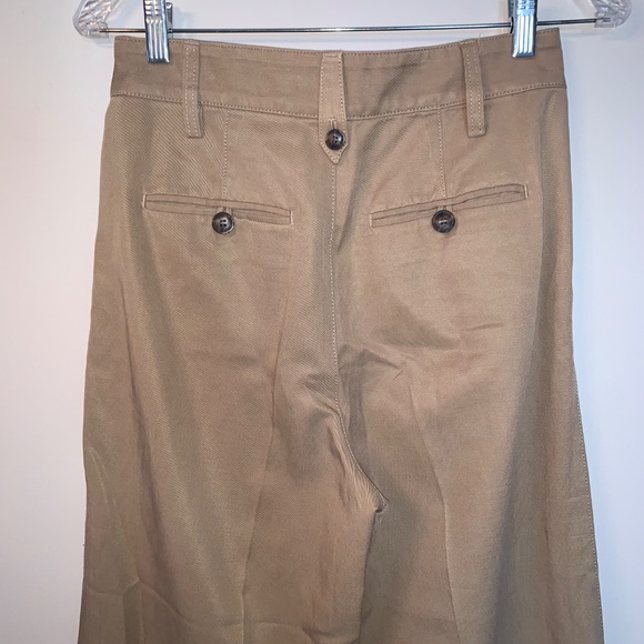 Madewell Wide Leg Pants Lyocell Cotton Linen 0 - Picture 5 of 9